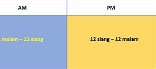 Jam 12 Malam Itu Am Atau Pm